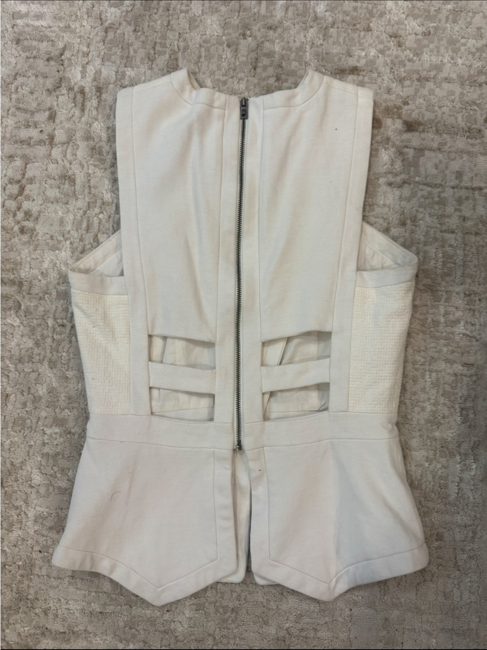 BCBG MaxAzria white blouse - Picture 2 of 2